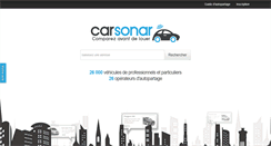 Desktop Screenshot of carsonar.com